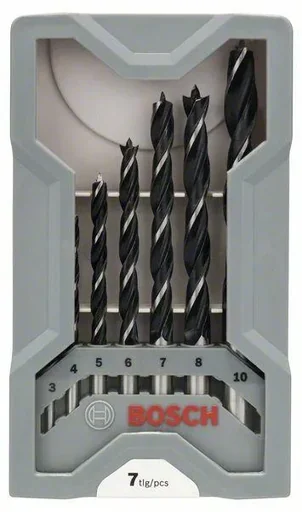 "Holzbohrer-Set, 3 - 10 mm, 7-teilig image"
