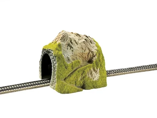 "Tunnel, 1-gleisig, gerade, 18 x 17 cm, 16 cm hoch, Durchfahrtshöhe 9,3 cm image"