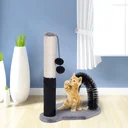 Katzenkratzbaum Kratzbaum Kratzsäule Kratzspielzeug mit Bällen Massagebogen