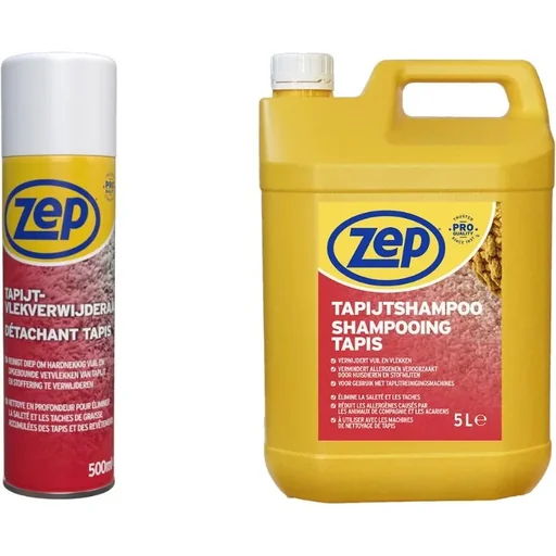 "ZEP Carpet Fleckentferner - 500 ml und ZEP Carpet Shampoo - 5 L image"