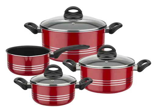 "Kochtopfset 7-tg Milano Color Red image"