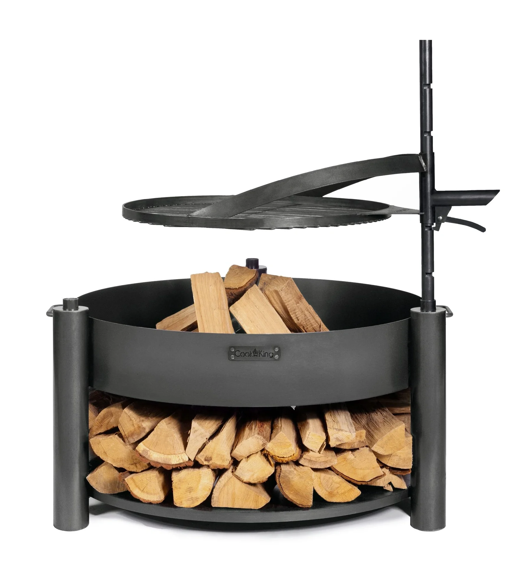 "CookKing Feuerschale Montana X, inklusive Holzlager & Zubehör image"