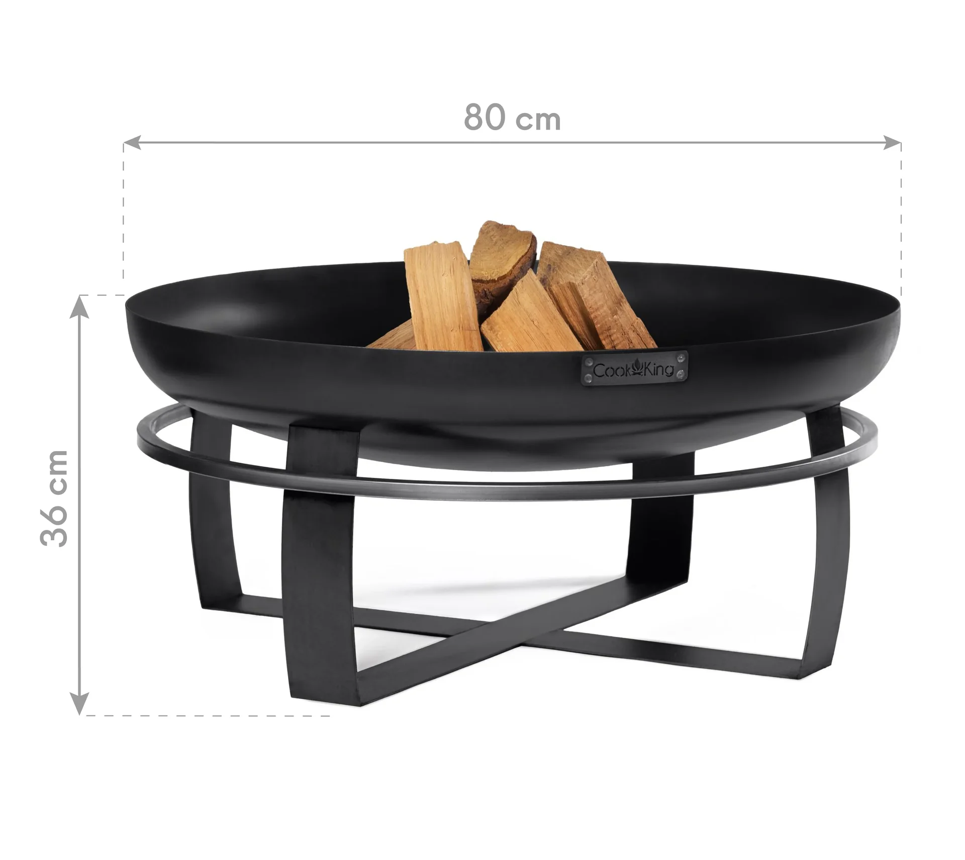 "CookKing Feuerschale Viking 80 image"