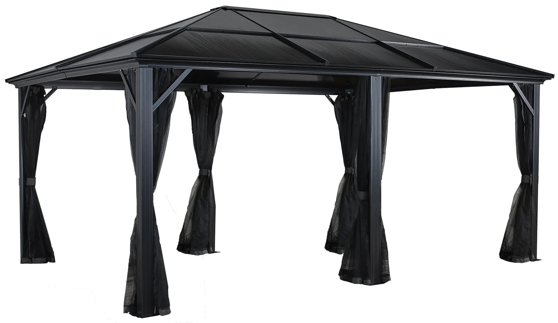 Sojag Vorhang-Set passend zum Pavillon Meridien 12x16