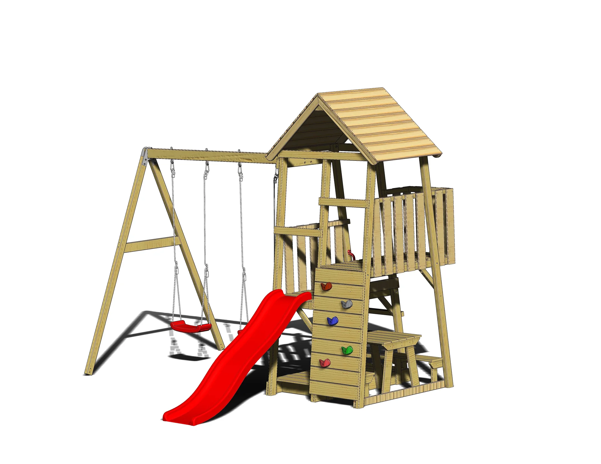 "Wendi Toys Spielturm Flamingo image"