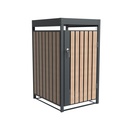 Westmann Mülltonnenbox Planta 1er anthrazit (1× 240 L)