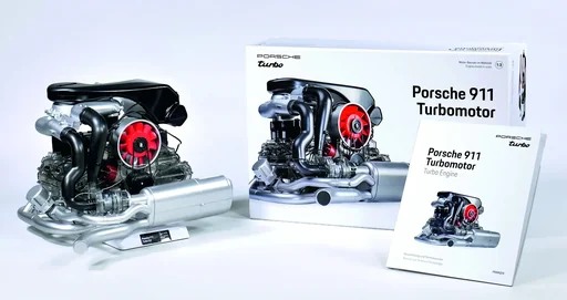 "Porsche 911 Turbo, Motorbausatz image"