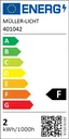 LED Kühlschranklampe 2 Watt, E14
