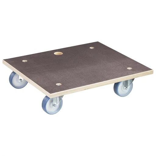 "Transporthilfe MM 1145, 59 x 49 x 15 cm, softe Rollen Ø 100 mm, Rollenlager, Platte Maxigrip FSC®, Tragkraft 500 kg image"