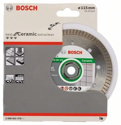 Diamanttrennscheibe Best for Ceramic, 115 mm