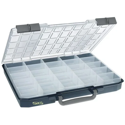 "Raaco Sortimentskasten CarryLite 55 5x10 25 Böden image"