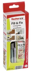 Fill & Fix Flüssigdübel und Reparaturset 25 ml, schleif- und überstreichbar
