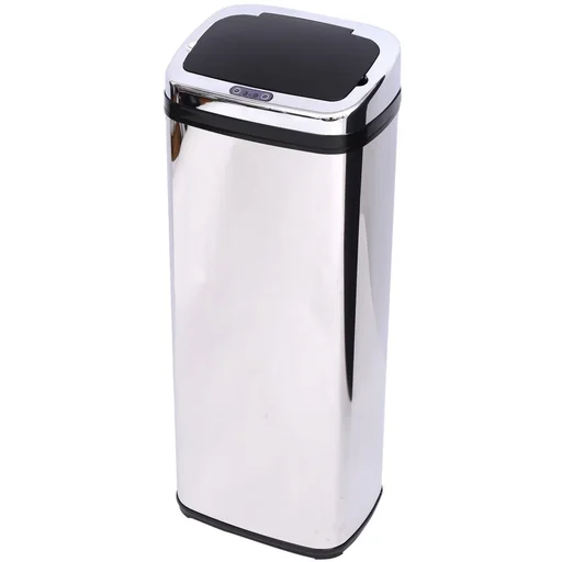 "Edelstahl Automatik Sensor 50L Mülleimer (viereckig) image"