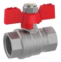 Kugelhahn 1/2" mit Alu-Flügelgriff