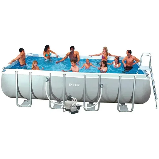 Ultraframe 549x274x132 cm Rechteck-Pool mit Sandfilterpumpe