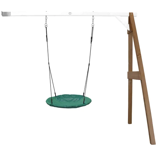"Nest-Anbauschaukel Summer Braun/weiß image"