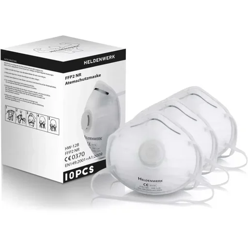 "Staubmaske - 10er Set - Weiß image"