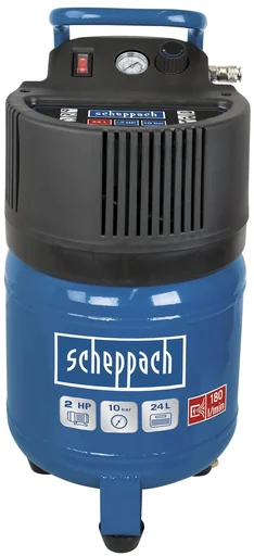 "Kompressor HC24 V - 24 L - 10 bar - 230 Volt, inklusive 5-teiligem Druckluft-Werkzeug-Set image"