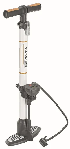 "Hochleistungs-Alu-Standluftpumpe mit Digitalmanometer. image"