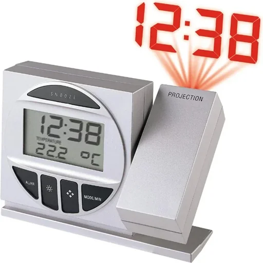 "Projektionswecker WT 590 mit Projektion der Uhrzeit image"
