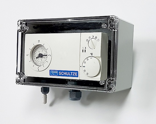 "Elektronischer Uhrenthermostat für Feuchträume, IP67 image"