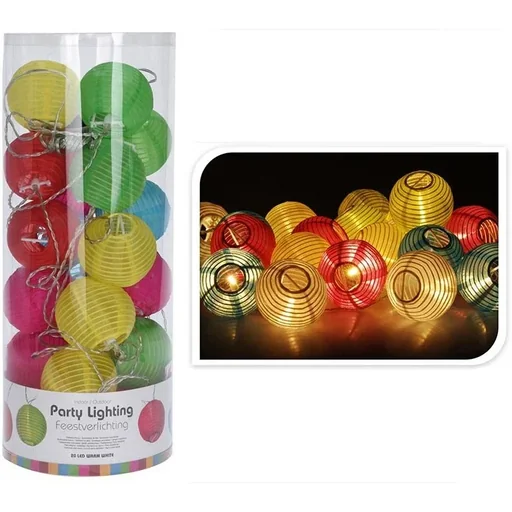 Pro Garden Party Beleuchtung - 20 LED Lichter - Laternen - Multicolor