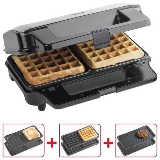 "3-in-1 Wechselplatten-Grill XL image"