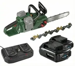 Set Akku-Kettensäge 