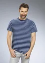 T-Shirt, Farbe blau gestreift, Gr.M