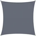 Sonnensegel Oxford Quadrat - Anthrazit - 3x3m