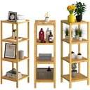 Badezimmer-/Wohnzimmerschrank Bambus 110x33x33cm