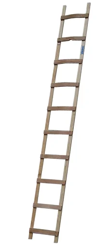 "Dachleiter, 12 Sprossen, Holz - Breite 37 cm - Länge 340 cm image"