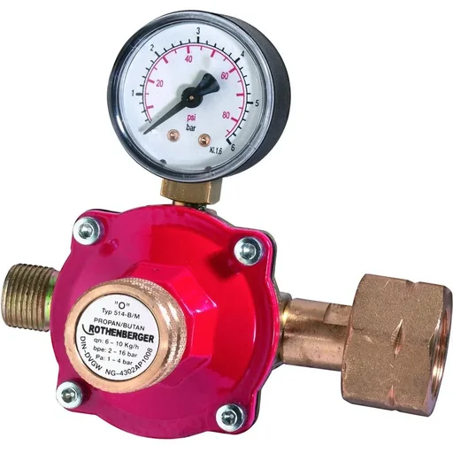 "Propanregler, Manometer 0,5-4 Bar image"
