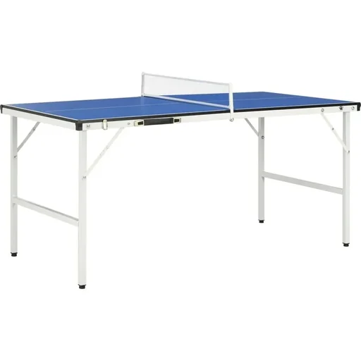 "Tischtennistisch mit Netz 5 Fuß 152x76x66 cm blau image"