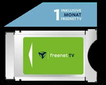 "freenet TV CI+ Modul inkl. 1 Monate freenet für Antenne (DVB-T2 HD) & Satellit (DVB-S) image"
