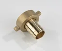 Schlauchverschraubung aus Messing, 1/2" Tülle mit 3/4" Innengewinde