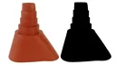 Gummitülle für Satmast universal 30-60 mm, rot
