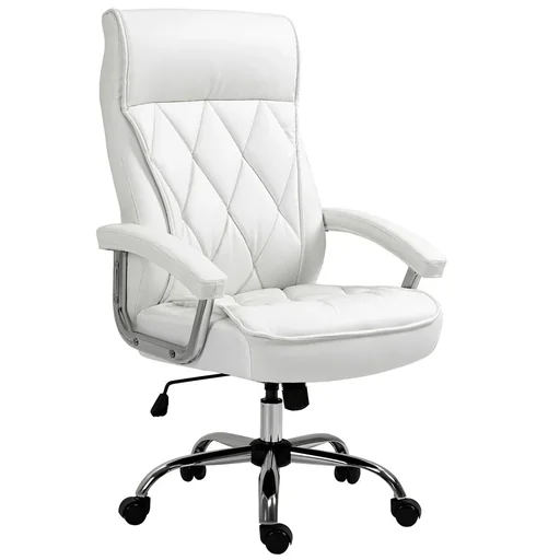 "Chefsessel Bürostuhl Schreibtischstuhl Drehstuhl ergonomisch mit Wippenfunktion höhenverstellbar Rautenmuster modern el image"