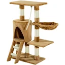 Kratzbaum Katzenbaum Kletterbaum Katzenbett Spielbaum Braun