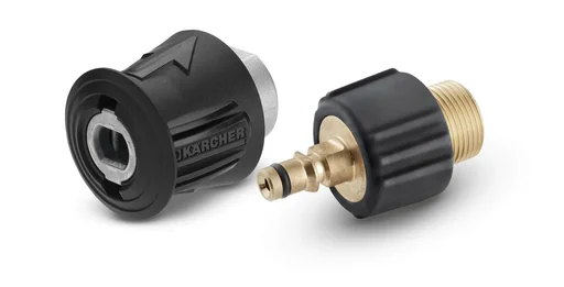 "Adapter Set für den Anschluß eines Verlängerungsschlauches image"