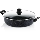 Bratpfanne Schwarzer Marmor - 32 cm