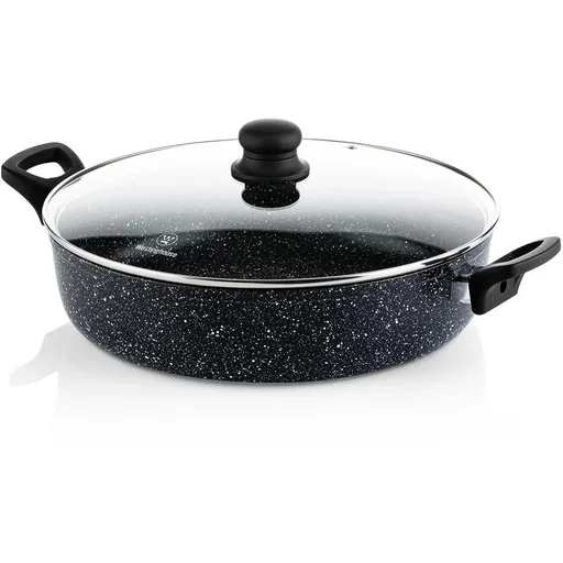 "Bratpfanne Schwarzer Marmor - 32 cm image"