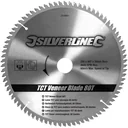 TCT-Furnierkreissägeblatt, 80 Zähne 250 x 30 - 25, 20 und 16 mm Ringe