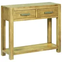 Wandtisch 83x30x73 cm Eiche rustikal