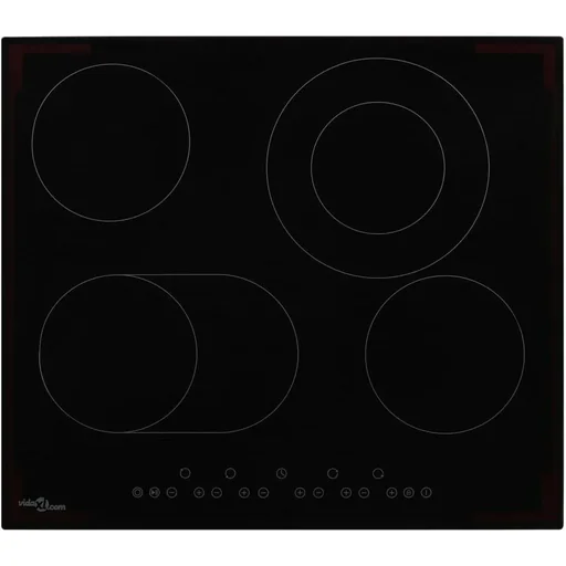 "Glaskeramikkochfeld mit 4 Kochzonen, Touch Control 6600 W image"