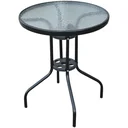 Gartentisch Glastisch Bistrotisch Balkontisch ?60x70cm