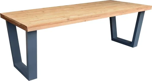 "Esstisch New York Roasted wood - Grau image"