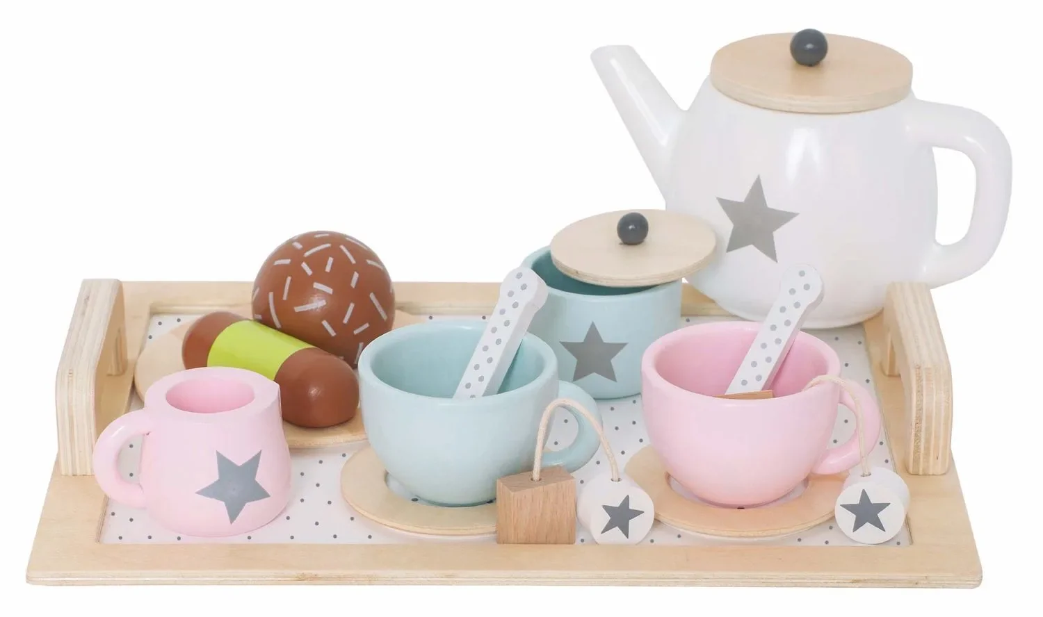Jabadabado Kinderspielzeug, Kindergeschirrset, Spielset - Nachmittagstee