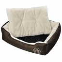 Hundebett mit Kissen S
