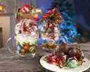 Weihnachtsbecher Glas, 2er Set